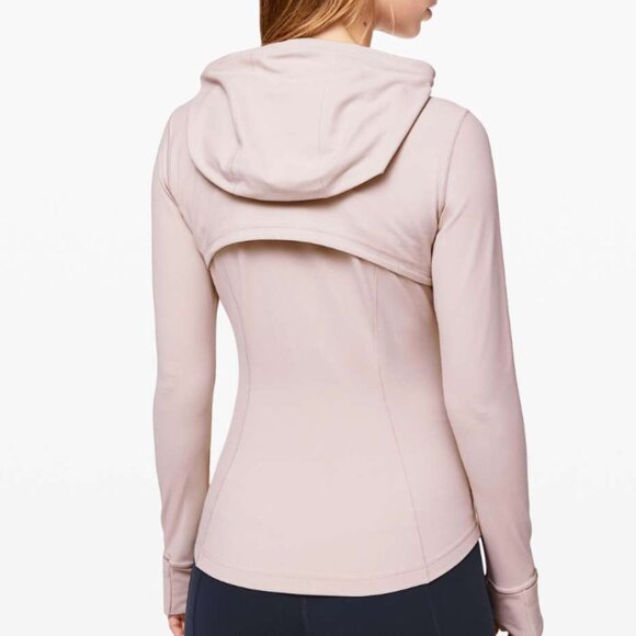(6964) Lululemon Hooded Define Jacket *Nuluin Pink Bliss $128 in sz 6 - Picture 2 of 7